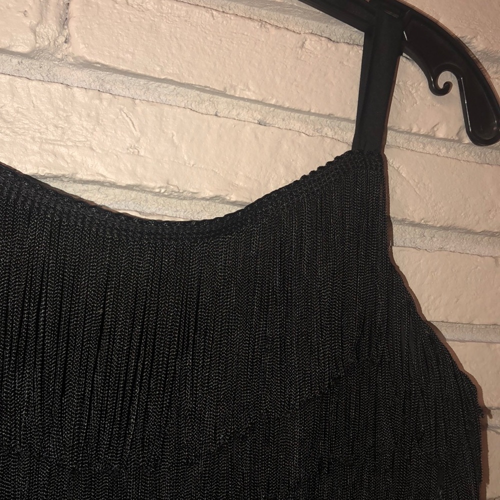 1950s Fringe Flirty Gatsby Style Flapper Dress